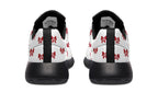 Ribbon Red On White