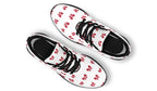 Ribbon Red On White