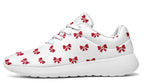 Ribbon Red On White