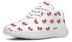 Ribbon Red On White