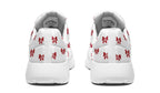 Ribbon Red On White