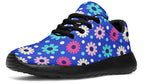 Royal Blue Retro Daisies