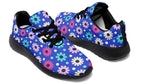 Royal Blue Retro Daisies