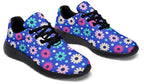 Royal Blue Retro Daisies