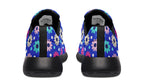 Royal Blue Retro Daisies