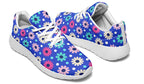 Royal Blue Retro Daisies