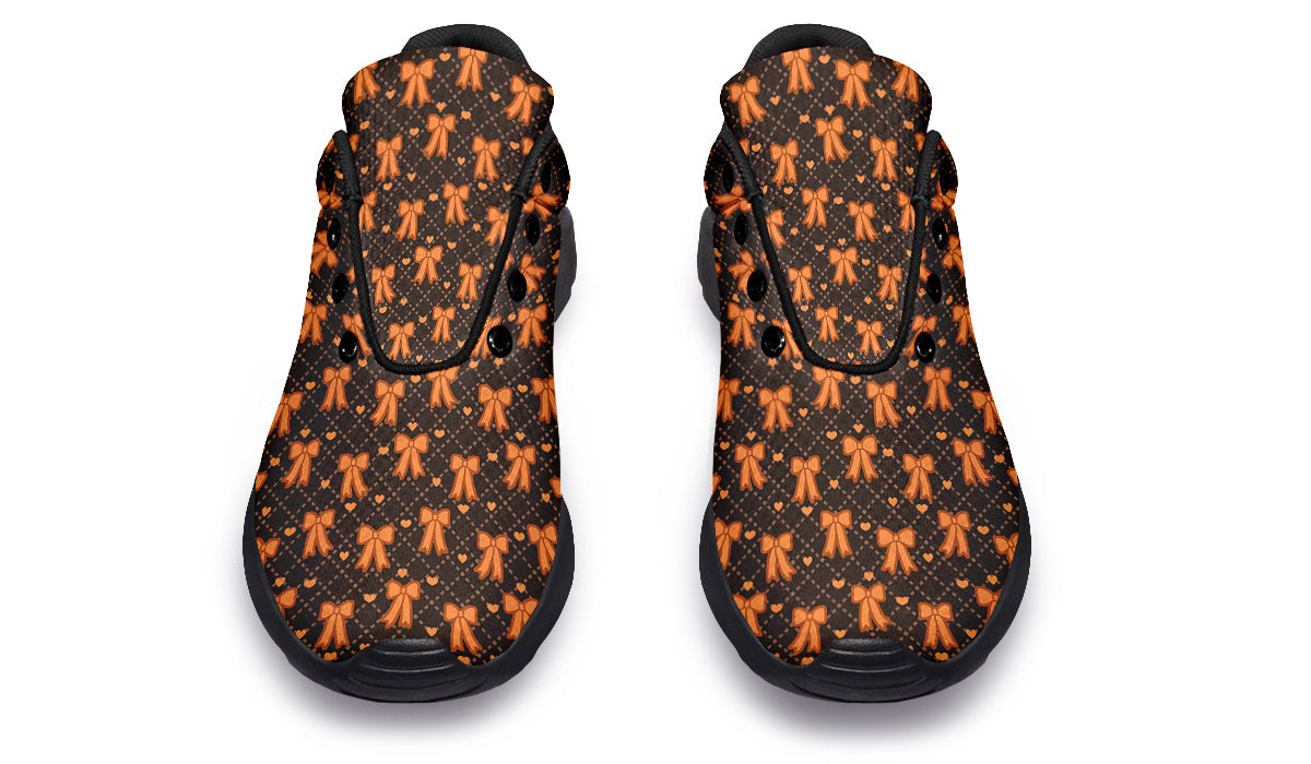 Tangerine Bows on Cocoa
