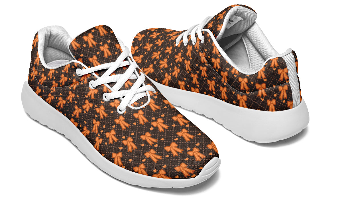 Tangerine Bows on Cocoa