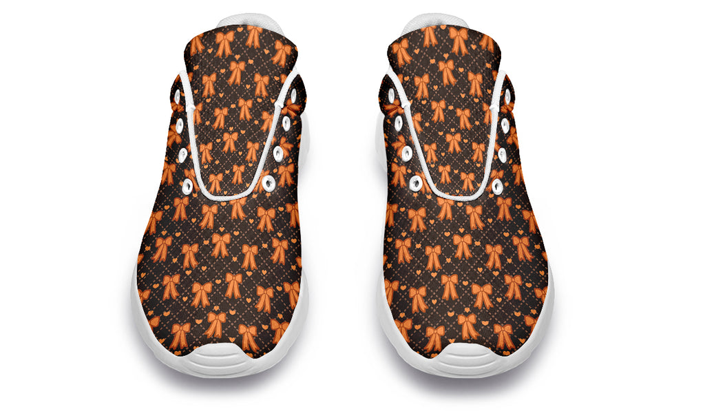 Tangerine Bows on Cocoa