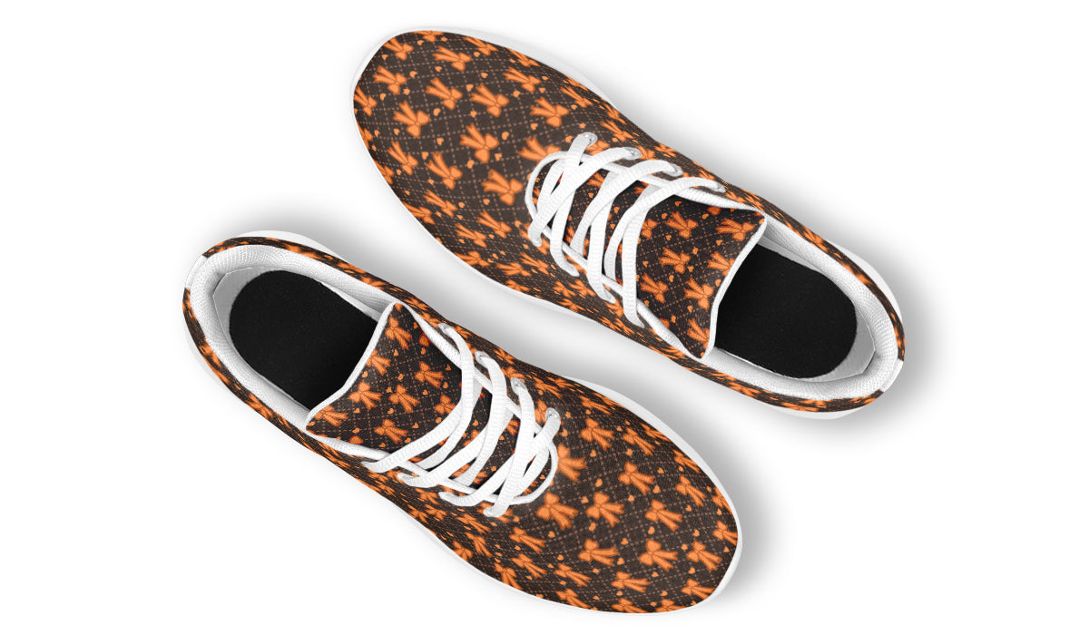 Tangerine Bows on Cocoa