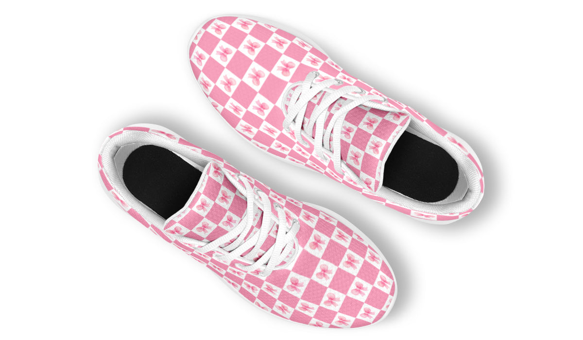 Watercolour Bow Check