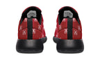 White Bows on Red
