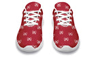 White Bows on Red