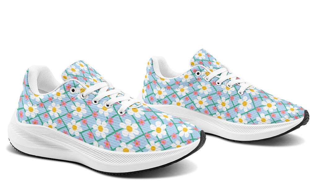 Blue Daisy Lattice