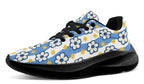 Blue Daisy Stripe