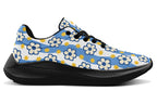 Blue Daisy Stripe
