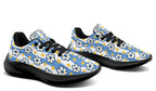 Blue Daisy Stripe