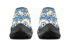 Blue Daisy Stripe