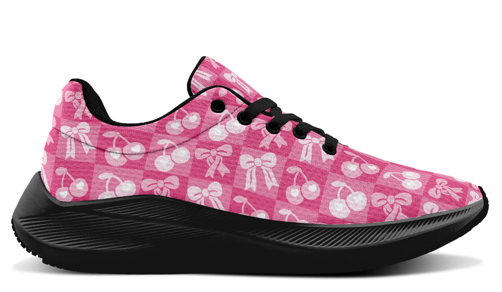 Bow And Cherry Check