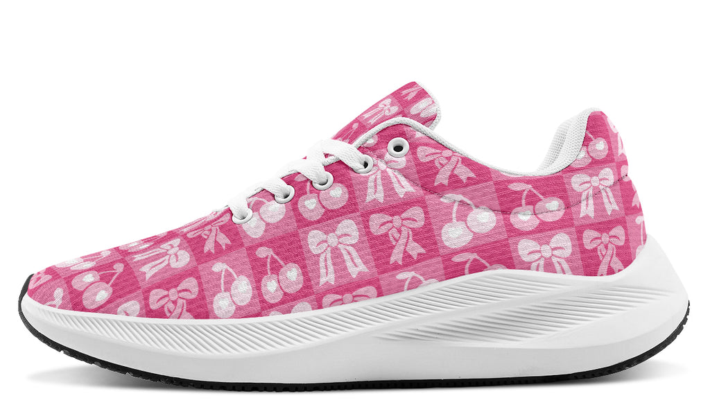 Bow And Cherry Check