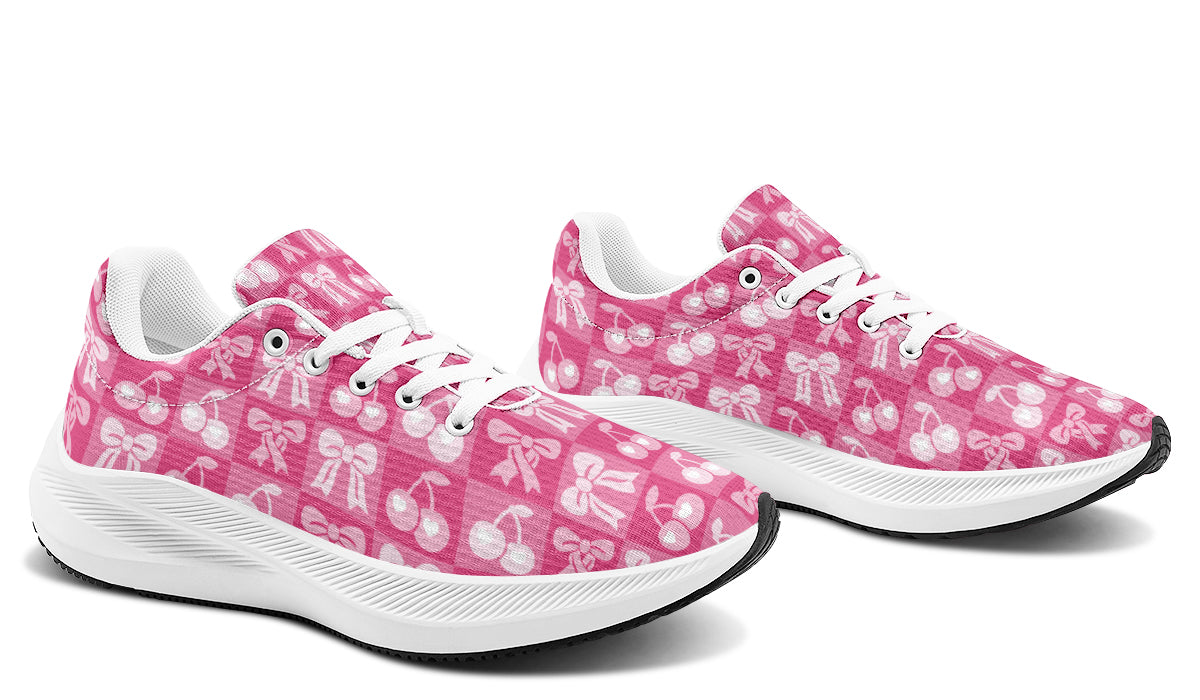 Bow And Cherry Check