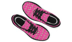 Cream Bows on Hot Pink