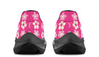 Cream Flowers on Hot Pink
