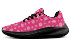 Daisies on Hot Pink