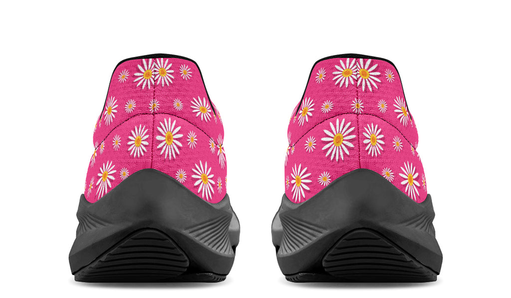 Daisies on Hot Pink