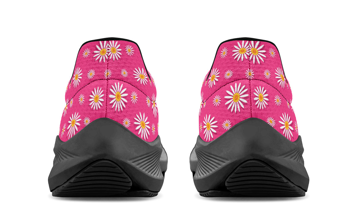 Daisies on Hot Pink