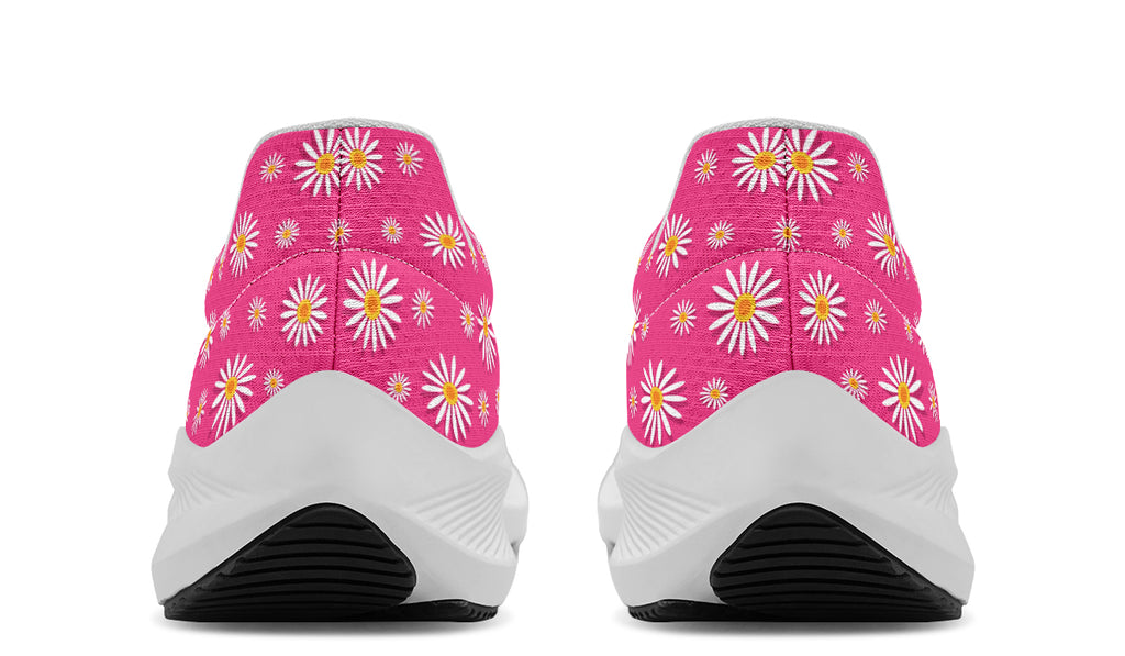 Daisies on Hot Pink