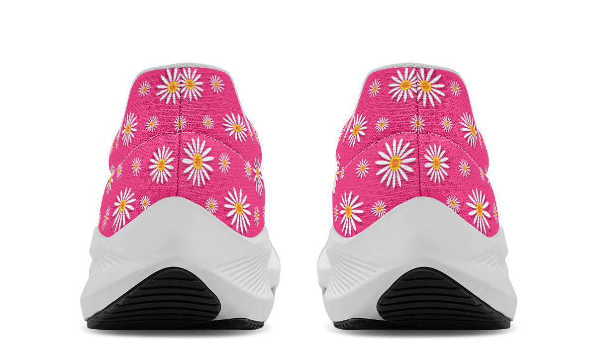 Daisies on Hot Pink