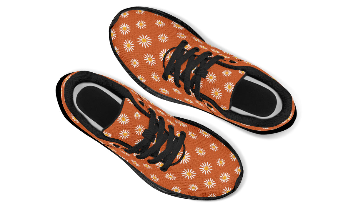 Daisies on Orange
