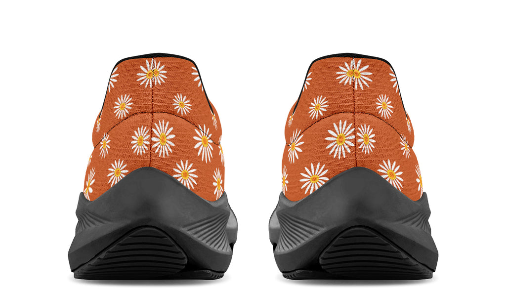 Daisies on Orange