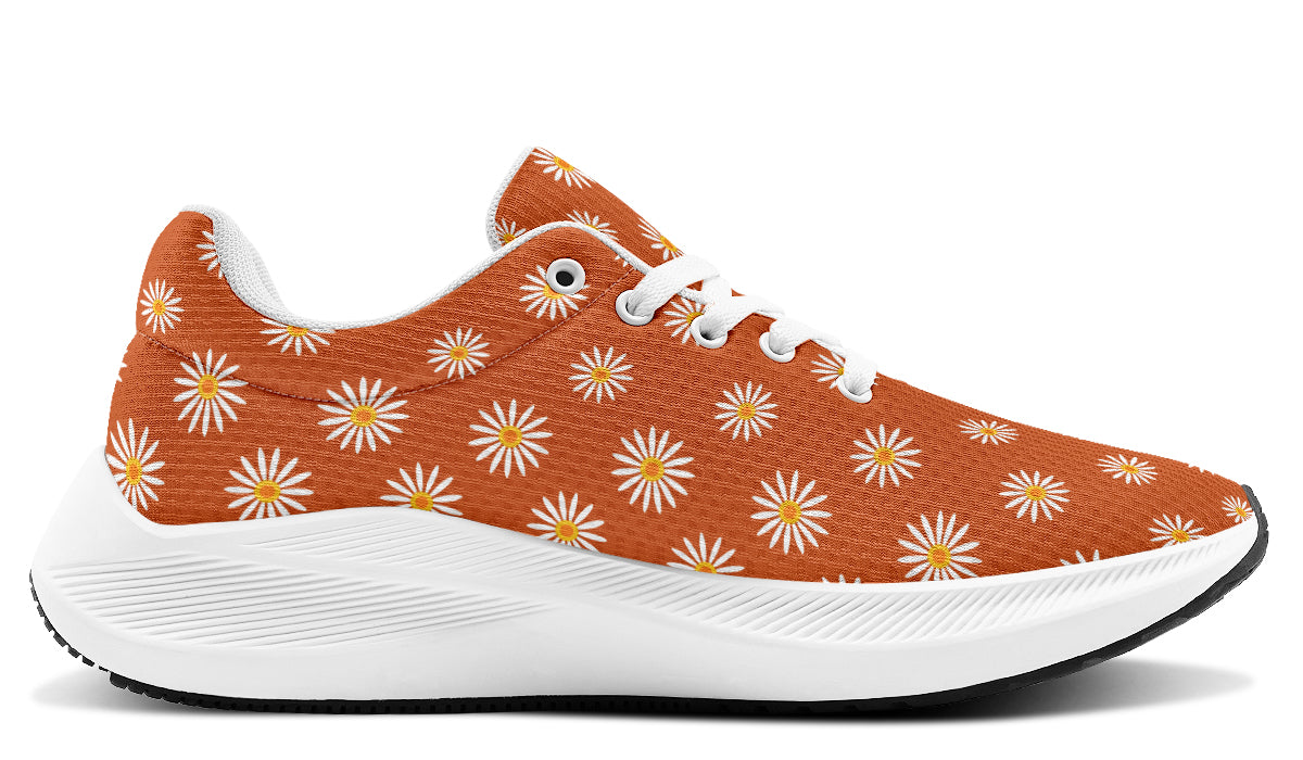 Daisies on Orange
