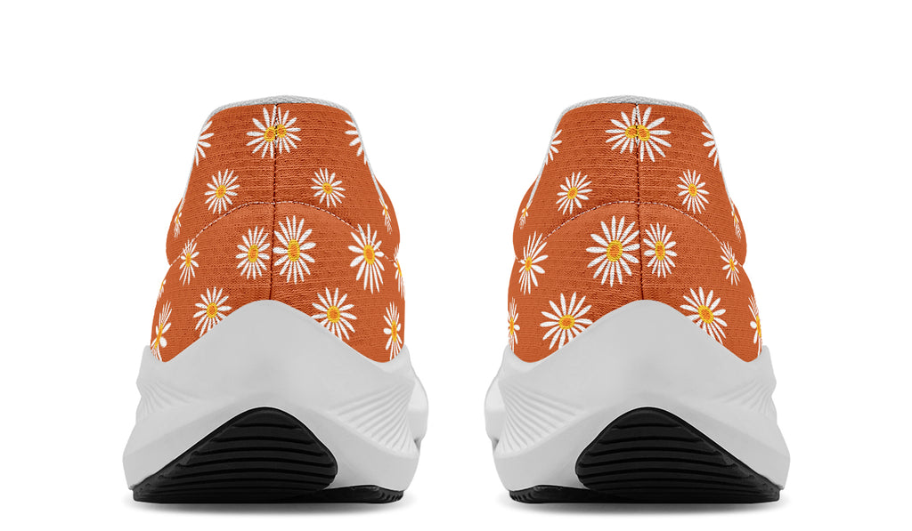 Daisies on Orange