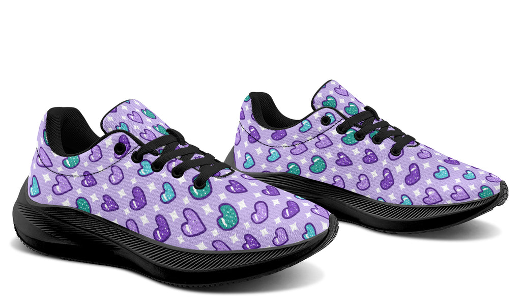 Glitter Hearts