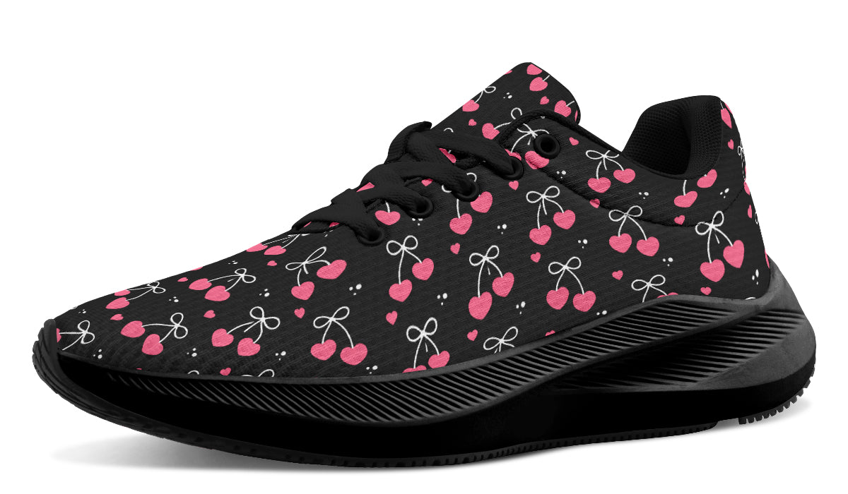 Heart Bows on Black