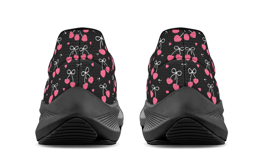 Heart Bows on Black