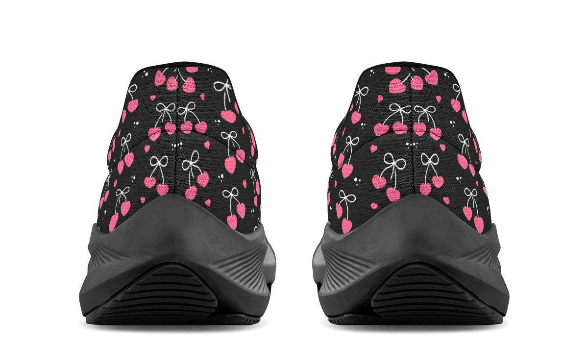 Heart Bows on Black