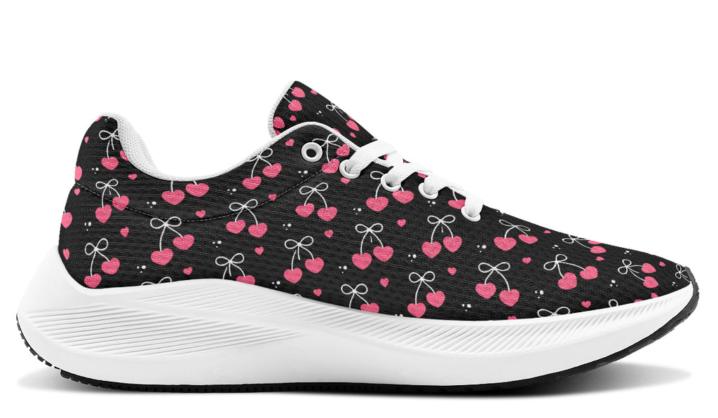 Heart Bows on Black