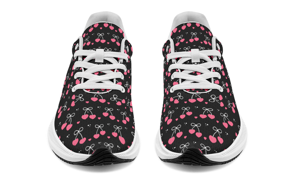 Heart Bows on Black