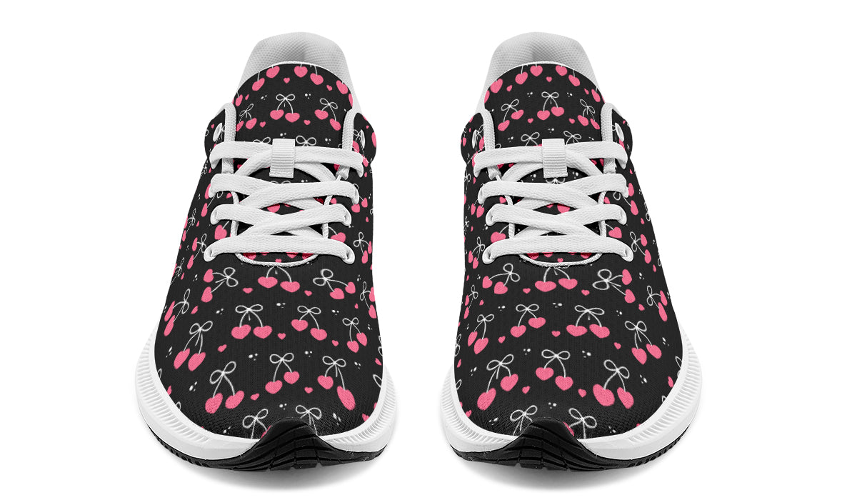 Heart Bows on Black