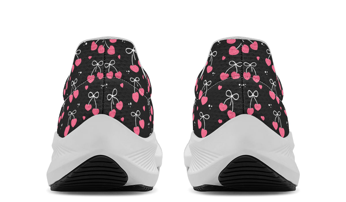 Heart Bows on Black