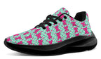 Hot Pink Bows on Mint