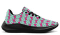 Hot Pink Bows on Mint