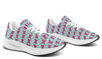 Hot Pink Bows on Mint