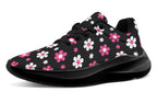 Pink and Black Flowers