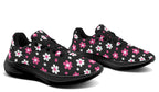 Pink and Black Flowers