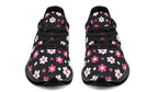 Pink and Black Flowers
